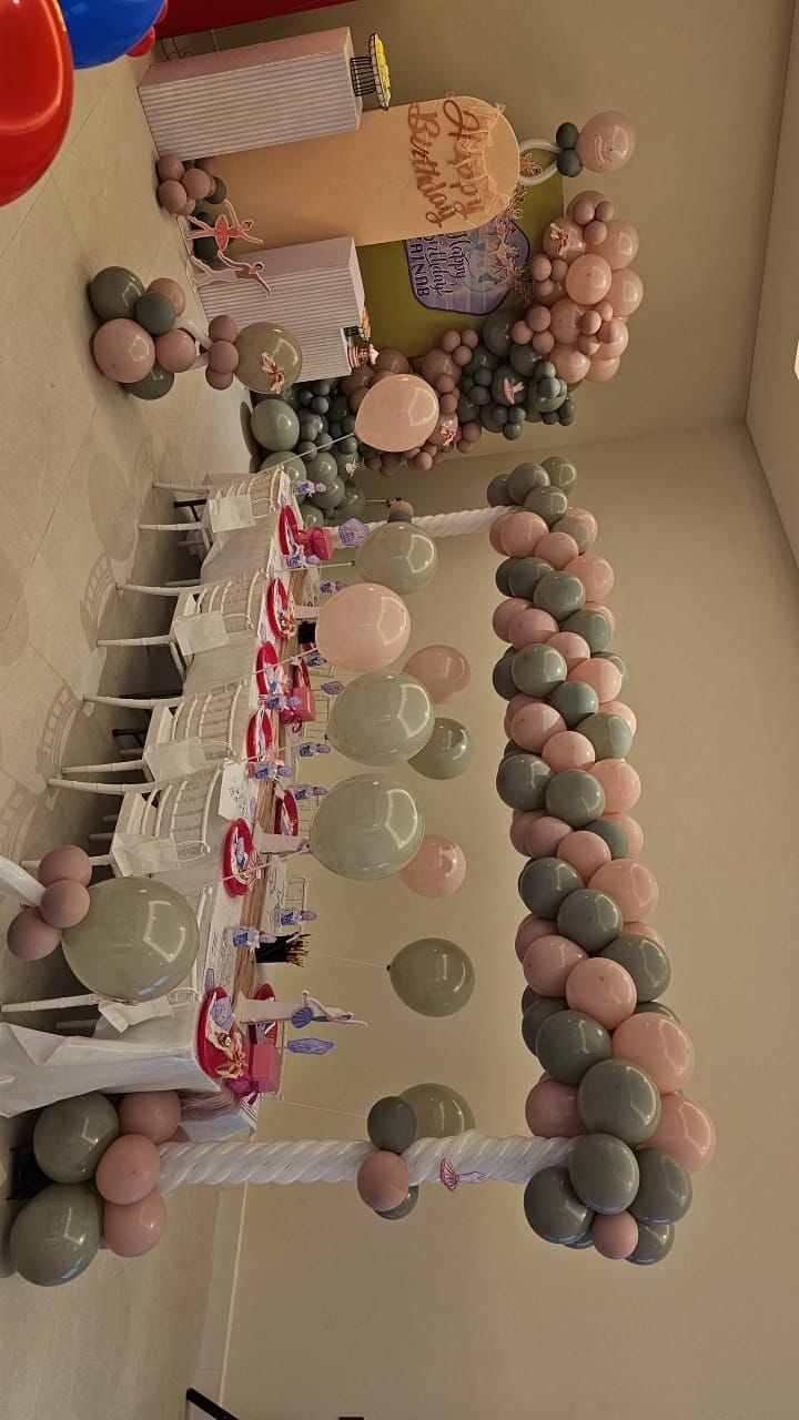 Hanging floral decor accent